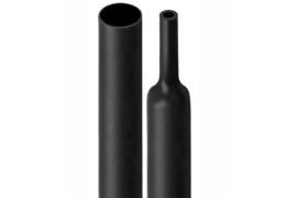 DRM-2-0 2 MM SİYAH DARALAN MAKARON/2 MM BLACK HEAT SHRINK TUBING 5/64"